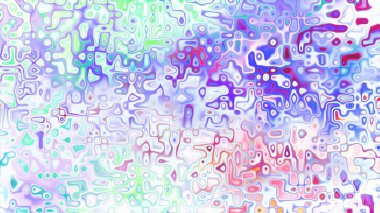 Yumuşak mor ve pembe tonlara sahip soyut organik hücresel doku, sıvı mozaik desen ve rüya gibi dijital yüzey