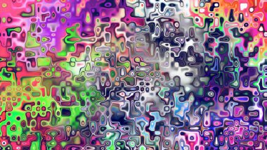 Yumuşak mor ve pembe tonlara sahip soyut organik hücresel doku, sıvı mozaik desen ve rüya gibi dijital yüzey