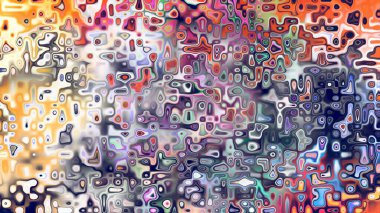 Yumuşak mor ve pembe tonlara sahip soyut organik hücresel doku, sıvı mozaik desen ve rüya gibi dijital yüzey