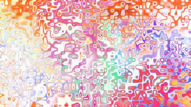 Yumuşak mor ve pembe tonlara sahip soyut organik hücresel doku, sıvı mozaik desen ve rüya gibi dijital yüzey