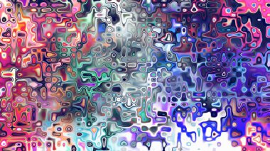 Yumuşak mor ve pembe tonlara sahip soyut organik hücresel doku, sıvı mozaik desen ve rüya gibi dijital yüzey