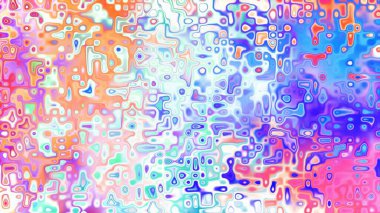 Yumuşak mor ve pembe tonlara sahip soyut organik hücresel doku, sıvı mozaik desen ve rüya gibi dijital yüzey