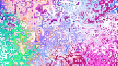 Yumuşak mor ve pembe tonlara sahip soyut organik hücresel doku, sıvı mozaik desen ve rüya gibi dijital yüzey