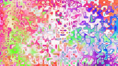 Yumuşak mor ve pembe tonlara sahip soyut organik hücresel doku, sıvı mozaik desen ve rüya gibi dijital yüzey