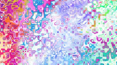 Yumuşak mor ve pembe tonlara sahip soyut organik hücresel doku, sıvı mozaik desen ve rüya gibi dijital yüzey