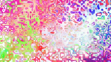 Yumuşak mor ve pembe tonlara sahip soyut organik hücresel doku, sıvı mozaik desen ve rüya gibi dijital yüzey