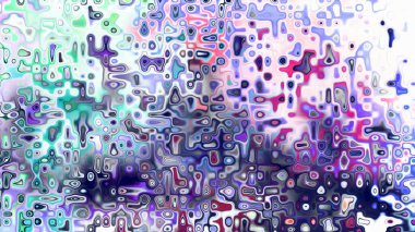 Yumuşak mor ve pembe tonlara sahip soyut organik hücresel doku, sıvı mozaik desen ve rüya gibi dijital yüzey