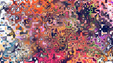 Yumuşak mor ve pembe tonlara sahip soyut organik hücresel doku, sıvı mozaik desen ve rüya gibi dijital yüzey