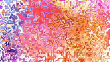 Yumuşak mor ve pembe tonlara sahip soyut organik hücresel doku, sıvı mozaik desen ve rüya gibi dijital yüzey