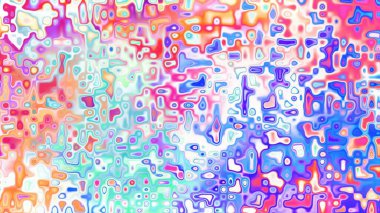 Yumuşak mor ve pembe tonlara sahip soyut organik hücresel doku, sıvı mozaik desen ve rüya gibi dijital yüzey