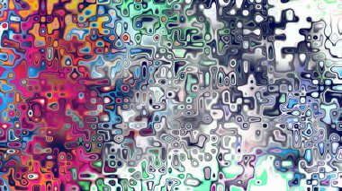 Yumuşak mor ve pembe tonlara sahip soyut organik hücresel doku, sıvı mozaik desen ve rüya gibi dijital yüzey