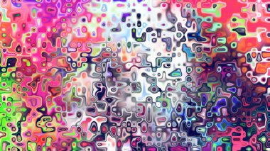 Yumuşak mor ve pembe tonlara sahip soyut organik hücresel doku, sıvı mozaik desen ve rüya gibi dijital yüzey