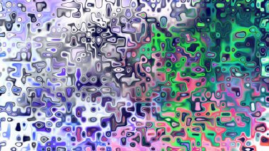 Yumuşak mor ve pembe tonlara sahip soyut organik hücresel doku, sıvı mozaik desen ve rüya gibi dijital yüzey