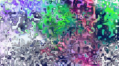 Yumuşak mor ve pembe tonlara sahip soyut organik hücresel doku, sıvı mozaik desen ve rüya gibi dijital yüzey