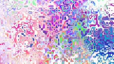 Yumuşak mor ve pembe tonlara sahip soyut organik hücresel doku, sıvı mozaik desen ve rüya gibi dijital yüzey