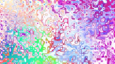 Yumuşak mor ve pembe tonlara sahip soyut organik hücresel doku, sıvı mozaik desen ve rüya gibi dijital yüzey