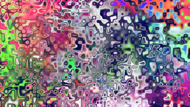 Yumuşak mor ve pembe tonlara sahip soyut organik hücresel doku, sıvı mozaik desen ve rüya gibi dijital yüzey