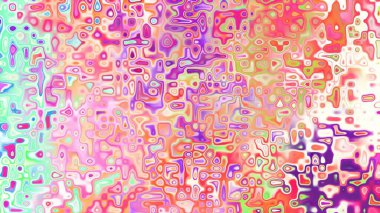 Yumuşak mor ve pembe tonlara sahip soyut organik hücresel doku, sıvı mozaik desen ve rüya gibi dijital yüzey