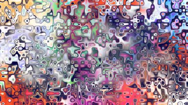 Yumuşak mor ve pembe tonlara sahip soyut organik hücresel doku, sıvı mozaik desen ve rüya gibi dijital yüzey