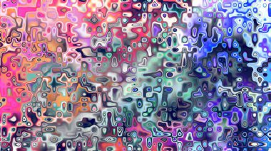 Yumuşak mor ve pembe tonlara sahip soyut organik hücresel doku, sıvı mozaik desen ve rüya gibi dijital yüzey