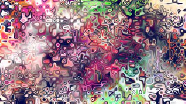 Yumuşak mor ve pembe tonlara sahip soyut organik hücresel doku, sıvı mozaik desen ve rüya gibi dijital yüzey