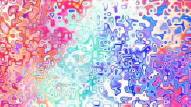 Yumuşak mor ve pembe tonlara sahip soyut organik hücresel doku, sıvı mozaik desen ve rüya gibi dijital yüzey