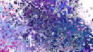 Yumuşak mor ve pembe tonlara sahip soyut organik hücresel doku, sıvı mozaik desen ve rüya gibi dijital yüzey