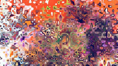 Yumuşak mor ve pembe tonlara sahip soyut organik hücresel doku, sıvı mozaik desen ve rüya gibi dijital yüzey