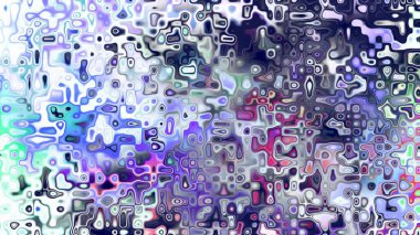 Yumuşak mor ve pembe tonlara sahip soyut organik hücresel doku, sıvı mozaik desen ve rüya gibi dijital yüzey