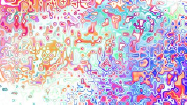 Yumuşak mor ve pembe tonlara sahip soyut organik hücresel doku, sıvı mozaik desen ve rüya gibi dijital yüzey