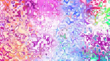 Yumuşak mor ve pembe tonlara sahip soyut organik hücresel doku, sıvı mozaik desen ve rüya gibi dijital yüzey