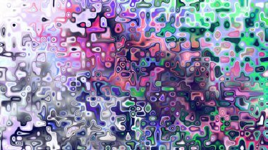 Yumuşak mor ve pembe tonlara sahip soyut organik hücresel doku, sıvı mozaik desen ve rüya gibi dijital yüzey