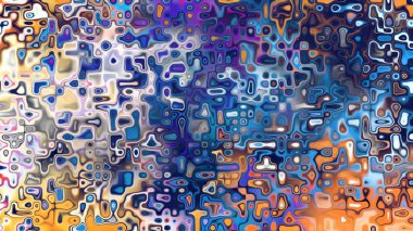 Yumuşak mor ve pembe tonlara sahip soyut organik hücresel doku, sıvı mozaik desen ve rüya gibi dijital yüzey