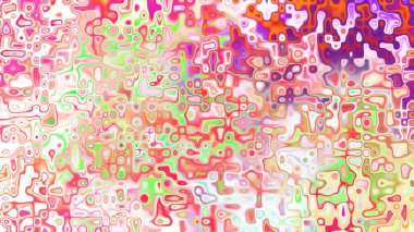 Yumuşak mor ve pembe tonlara sahip soyut organik hücresel doku, sıvı mozaik desen ve rüya gibi dijital yüzey