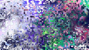 Yumuşak mor ve pembe tonlara sahip soyut organik hücresel doku, sıvı mozaik desen ve rüya gibi dijital yüzey