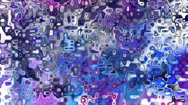 Yumuşak mor ve pembe tonlara sahip soyut organik hücresel doku, sıvı mozaik desen ve rüya gibi dijital yüzey