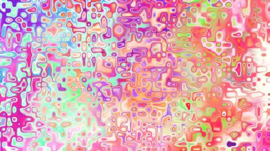 Yumuşak mor ve pembe tonlara sahip soyut organik hücresel doku, sıvı mozaik desen ve rüya gibi dijital yüzey