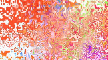 Yumuşak mor ve pembe tonlara sahip soyut organik hücresel doku, sıvı mozaik desen ve rüya gibi dijital yüzey