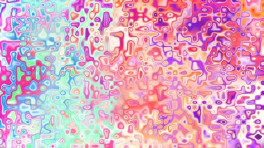 Yumuşak mor ve pembe tonlara sahip soyut organik hücresel doku, sıvı mozaik desen ve rüya gibi dijital yüzey