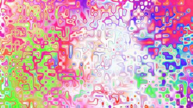 Yumuşak mor ve pembe tonlara sahip soyut organik hücresel doku, sıvı mozaik desen ve rüya gibi dijital yüzey