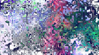 Yumuşak mor ve pembe tonlara sahip soyut organik hücresel doku, sıvı mozaik desen ve rüya gibi dijital yüzey