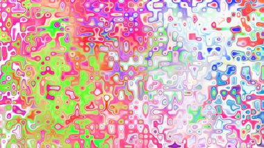 Yumuşak mor ve pembe tonlara sahip soyut organik hücresel doku, sıvı mozaik desen ve rüya gibi dijital yüzey