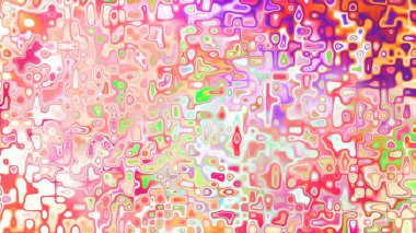 Yumuşak mor ve pembe tonlara sahip soyut organik hücresel doku, sıvı mozaik desen ve rüya gibi dijital yüzey