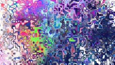 Yumuşak mor ve pembe tonlara sahip soyut organik hücresel doku, sıvı mozaik desen ve rüya gibi dijital yüzey