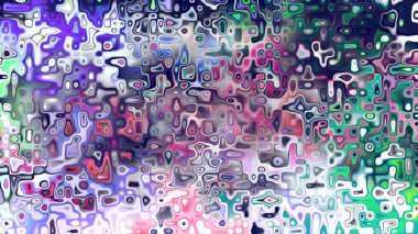 Yumuşak mor ve pembe tonlara sahip soyut organik hücresel doku, sıvı mozaik desen ve rüya gibi dijital yüzey