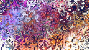 Yumuşak mor ve pembe tonlara sahip soyut organik hücresel doku, sıvı mozaik desen ve rüya gibi dijital yüzey