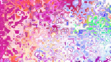 Yumuşak mor ve pembe tonlara sahip soyut organik hücresel doku, sıvı mozaik desen ve rüya gibi dijital yüzey