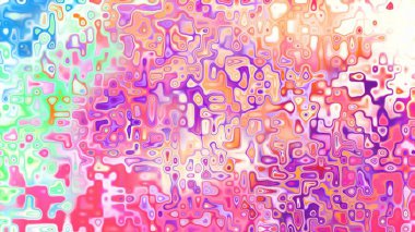 Yumuşak mor ve pembe tonlara sahip soyut organik hücresel doku, sıvı mozaik desen ve rüya gibi dijital yüzey