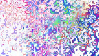 Yumuşak mor ve pembe tonlara sahip soyut organik hücresel doku, sıvı mozaik desen ve rüya gibi dijital yüzey