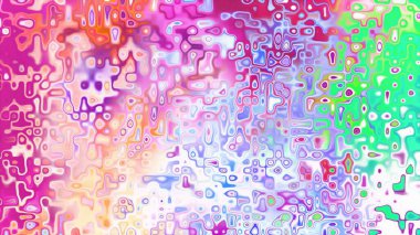 Yumuşak mor ve pembe tonlara sahip soyut organik hücresel doku, sıvı mozaik desen ve rüya gibi dijital yüzey